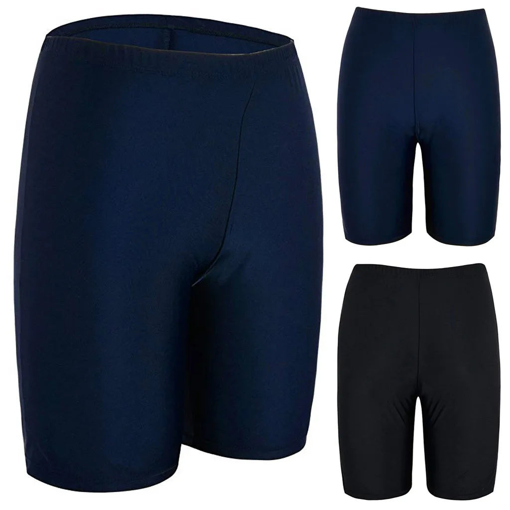 Bathing Suit For Women Tummy Control Shorts Bathing Elastic Capris Swim Trunks Women Sunscreen Bottom купальники жіночий 2024