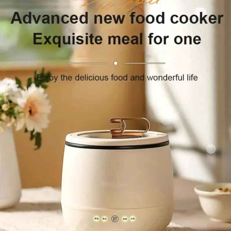 Multifunctional Electric Mimi Cooker Smart Multifunction Cooking Pot Portable 1-2 People Electric Pot Fast Heating Rice Cookware