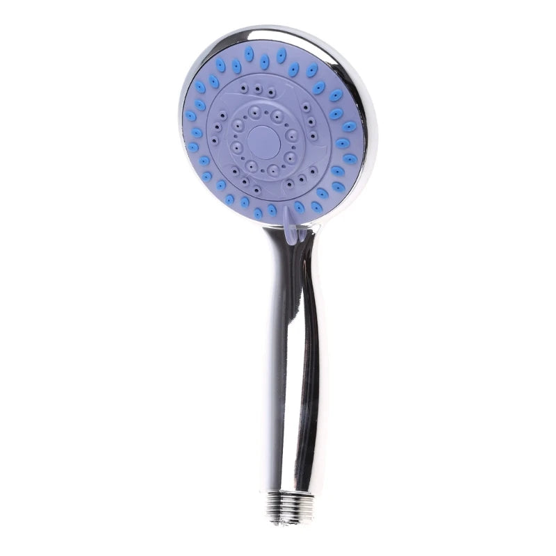 Chrome Anti-limescale Home Bathroom Universal 5 Mode Function Shower Head