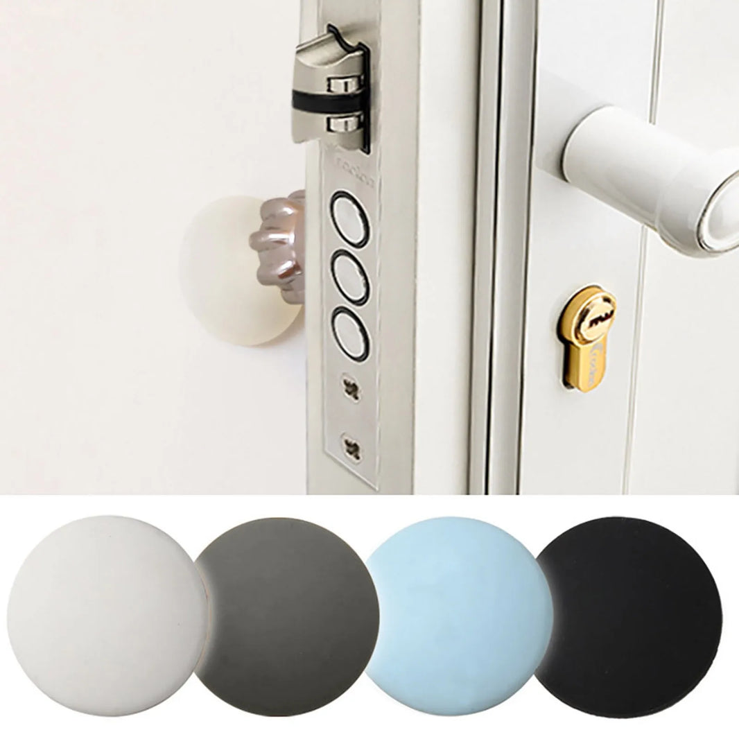 Back Pad Door Wall Rubber Home Protector Crash Doorknob Kitchen，Dining & Bar Round Dinner Table Set For 2 для кухни полезные