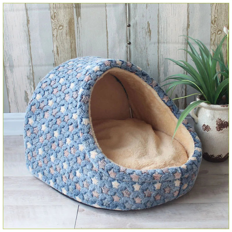 Four Seasons Dog Kennel Dog Bed Removable Washable House Enclosed Indoor Oversized Cat Kennel Pet Kennel Supplies Cat Bed