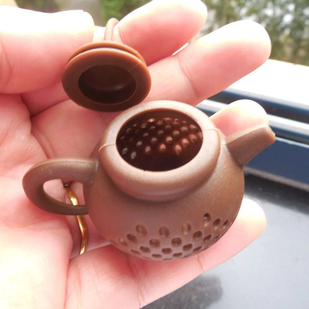 Free Shiping Details About Tea Infuser Strainer Silicone Tea Bag Leaf Filter Diffuser Kitchen accessories Accesorios De Cocina