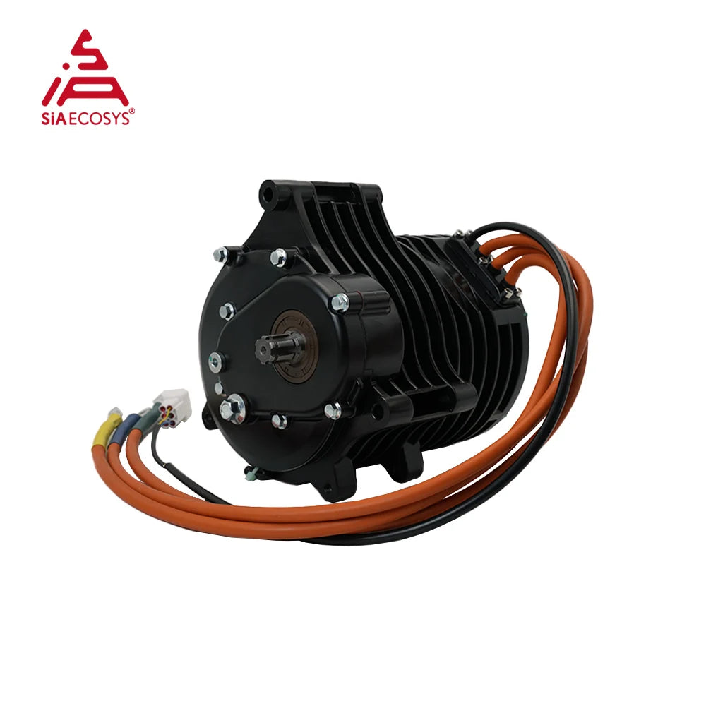 US Warehouse QS138 V3 70H 72V 100kmph Mid Drive Motor with 1:2.35 gearbox for Electric ATV Motorcycle