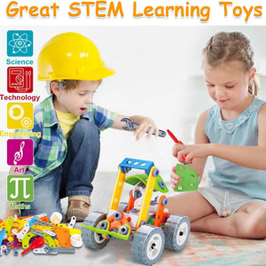 10 in 1 STEM Toys for 5 6 7 8+ Year Old Boy Birthday Gifts Building Toys for Kids Ages 4-8 5-7 6-8 Educational Stem Activities Robot Toy for Boys 4-6 4-7 Build and Play Construction Set Creative Games