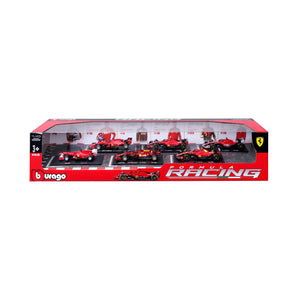 1:43 Ferrari Formula Racing Die-Cast Model 6-Pack